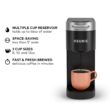 Keurig K- Slim Single Serve K-Cup Pod Coffee Maker, Multistream Technology, Black