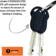 Kryptonite Kryptolok Standard Bike U-Lock, Heavy Duty Anti-Theft Bicycle U Lock, Black
