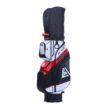 ASK ECHO T-Lock Golf Cart Bag with 14 Way Organizer Divider Top, Premium Cart Bag with Handles and Rain Cover for Men, White