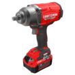 Craftsman V20 1/2 in. Cordless Brushless Impact Wrench w/Hog Ring Kit (Battery & Charger)
