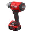 Craftsman V20 1/2 in. Cordless Brushless Impact Wrench w/Hog Ring Kit (Battery & Charger)