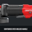 CRAFTSMAN CMEG200 4.5-in 7.5 Amps Paddle Switch Corded Angle Grinder