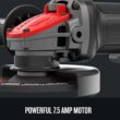 CRAFTSMAN CMEG200 4.5-in 7.5 Amps Paddle Switch Corded Angle Grinder