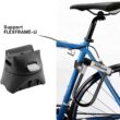 Kryptonite KryptoLok Combo Bike U-Lock, Anti-Theft Security, 12.7mm Steel Shackle, 4-Digit Resettable Combination, U-Shape, Black