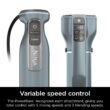 Ninja CI105BRN Foodi Power Mixer System, 750-Peak-Watt Immersion Blender and Hand Mixer, Sea Salt Gray