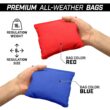 GoSports Solid Wood Premium Cornhole Set