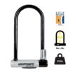 Kryptonite Kryptolok Standard Bike U-Lock, Heavy Duty Anti-Theft Bicycle U Lock, Black