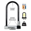 Kryptonite Kryptolok Standard Bike U-Lock with Cable, Heavy Duty Anti-Theft Bicycle U Lock