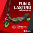 Razor Power Core E90 Electric Scooter with hub Motor, Push-Button Throttle, for Kids 8+