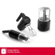 KitchenAid KBUR131BM Go Cordless Bundle with Hand Mixer, Food Chopper and Kitchen Vacuum - battery included