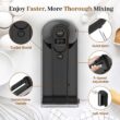 CHIDOLL 5-Speed Electric Hand Mixer, 800W Handheld Mixer with Turbo for Baking & Cooking, Kitchen Food Mixer - Black