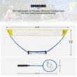 EastPoint Sports Easy Setup Badminton Set