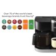 Keurig K-Duo Single Serve K-Cup Pod & Carafe Coffee Maker, Black,1470 watts