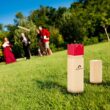 ApudArmis Kubb Yard Game Set, Viking Chess Outdoor Clash Toss Yard Game with Carrying Case