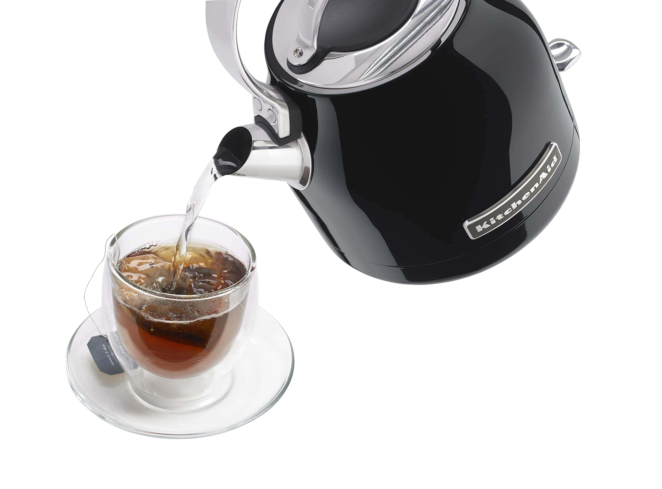 KitchenAid KEK1222OB 1.25-Liter Electric Kettle - Onyx Black, Small KitchenAid KEK1222OB 1.25-Liter Electric Kettle - Onyx Black, Small - Image 3