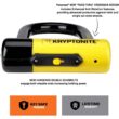 Kryptonite New York Fahgettaboutit Mini Bike U-Lock, Heavy Duty Anti-Theft Bicycle U Lock, Black