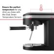 KitchenAid KES6404BM Semi-Automatic Espresso Machine and Automatic Milk Frother Attachment, Black Matte