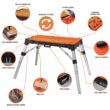 OmniTable 37.5 in. L X 18.2 in. W X 4.2 in. H 4-in-1 Workbench 500 lb. cap.
