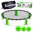 GoSports Slammo Game Set - Outdoor Lawn, Beach & Tailgating Roundnet Game for Kids, Teens & Adults