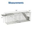 Havahart 1045SR Large 2-Door Humane Catch and Release Live Animal Trap