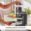 KitchenAid KCG8433DG Burr Coffee Grinder - Matte Charcoal Grey, 10 Oz