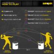 Kan Jam Disc Toss Game - American Made Outdoor Game for The Backyard