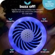 Katchy Duo Indoor Insect Trap with Scent Pod - Fan Powered with UV Light, Black