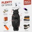 UNIHIMAL 14-Way Golf Cart Bag Pro with Full Length Divider Top, Golf Bag for Men with Handles and Rain Cover
