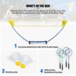 EastPoint Sports Easy Setup Badminton Set