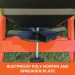 Agri-Fab 45-0530-131, 85 lb. Tow Broadcast Spreader, Black/Orange