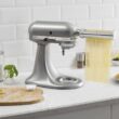KitchenAid KSMPCA Pasta Cutter Attachment Set (2 Piece), One Size, Silver