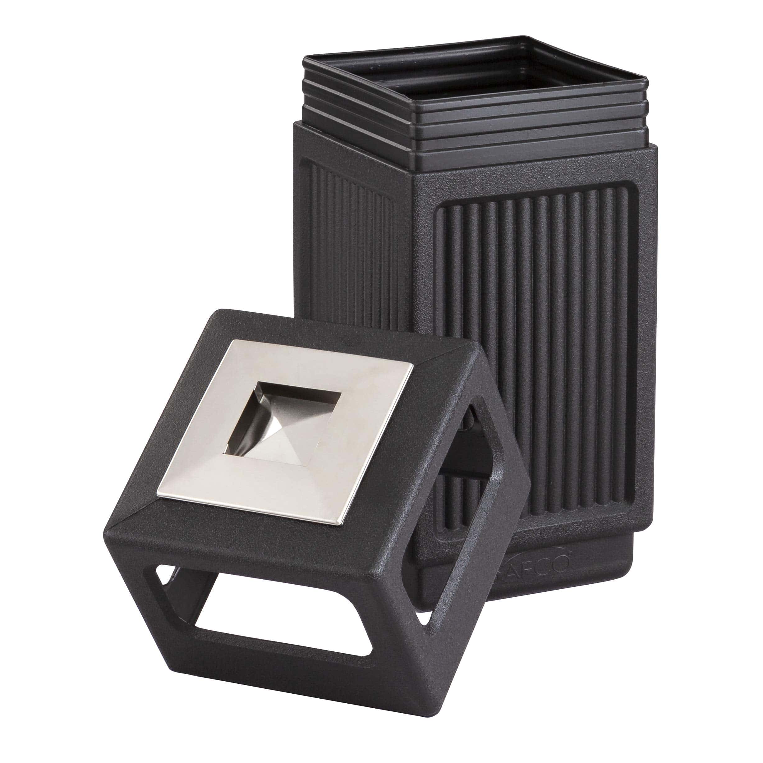 Safco Canmeleon Garbage Can for Indoor and Outdoor Use, Durable & Weather-Resistant Trash Receptacle with Ashtray, 30 Gallons Safco Canmeleon Garbage Can for Indoor and Outdoor Use, Durable & Weather-Resistant Trash Receptacle with Ashtray, 30 Gallons - Image 7