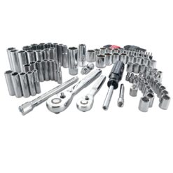 Craftsman 1/4 and 3/8 in. drive Metric and SAE 6 Point Mechanic's Tool Set 105 pc