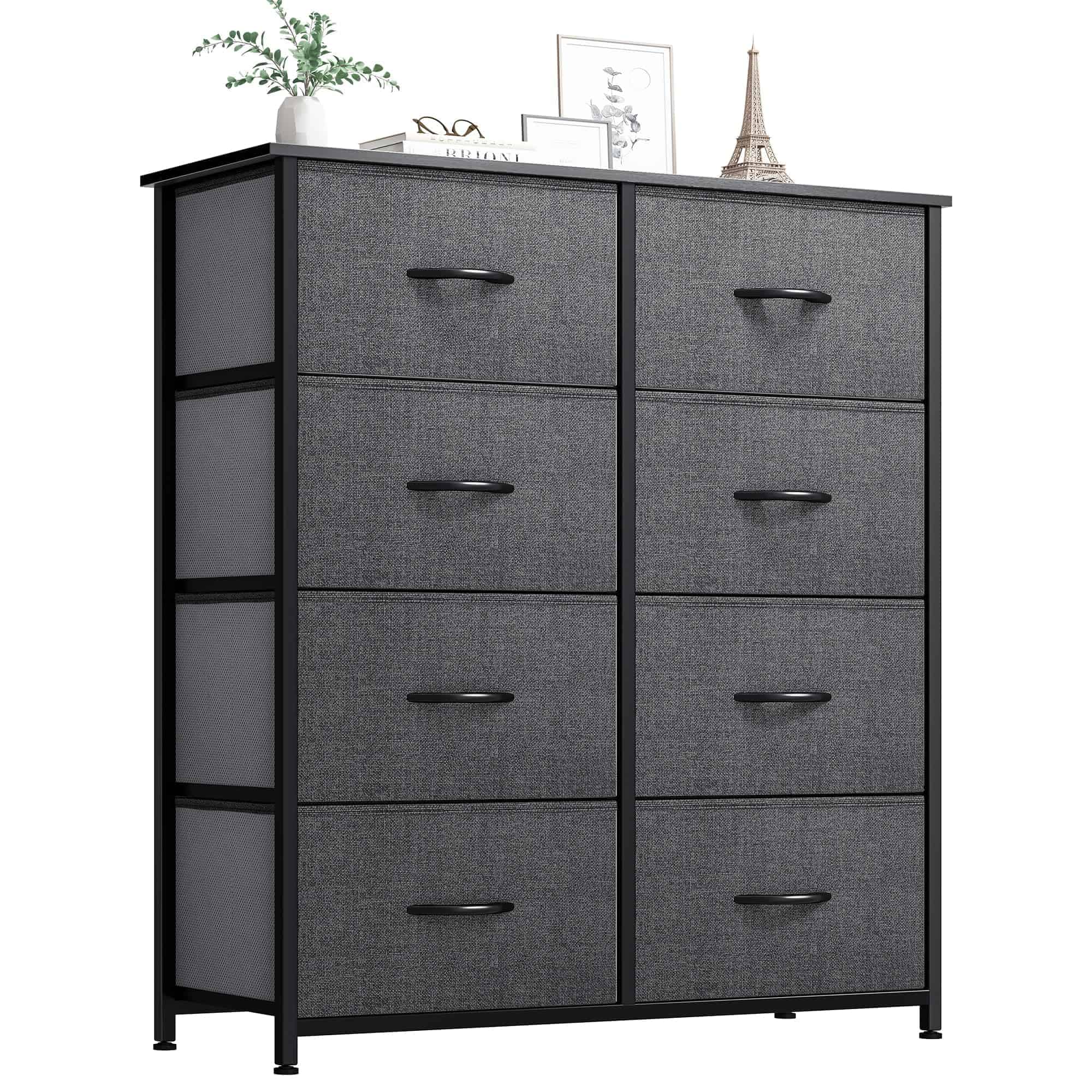 YITAHOME Dresser for Bedroom, Fabric Dresser with 8 Drawers, Tall Dresser, Chest of Drawers for Closet YITAHOME Dresser for Bedroom, Fabric Dresser with 8 Drawers, Tall Dresser, Chest of Drawers for Closet