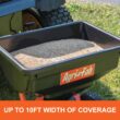 Agri-Fab 45-0530-131, 85 lb. Tow Broadcast Spreader, Black/Orange