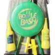 Bottle Bash Outdoor Flying Disc Game Set – Disc Toss Game for Family, Frisbee Target Lawn Game with Poles & Bottles