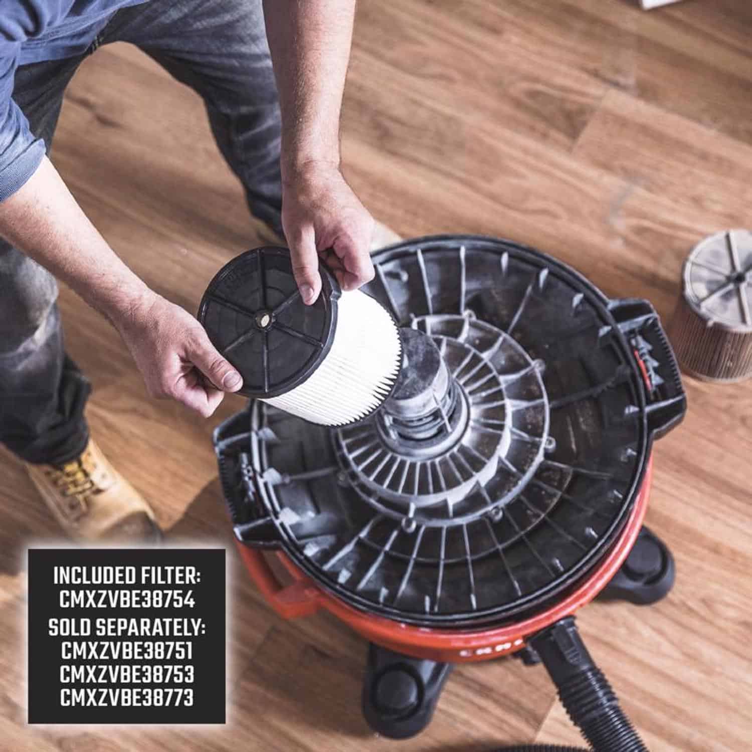 Craftsman 12 gal Corded Wet/Dry Vacuum 10.5 amps 120 V 6 HP Craftsman 12 gal Corded Wet/Dry Vacuum 10.5 amps 120 V 6 HP - Image 6