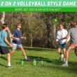GoSports Slammo Game Set - Outdoor Lawn, Beach & Tailgating Roundnet Game for Kids, Teens & Adults