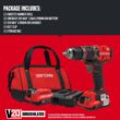 Craftsman CMCD721D2 V20 1/2 in. Brushless Cordless Hammer Drill Kit (Battery & Charger) Craftsman CMCD721D2 V20 1/2 in. Brushless Cordless Hammer Drill Kit (Battery & Charger)