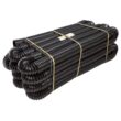 Amerimax Home Products HP4100P FLEX Drain Pro 4 in. x 100 ft. Black Copolymer Perforated Drain Pipe
