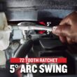 Craftsman 1/4, 3/8 and 1/2 in. drive Metric and SAE 6 and 12 Point Mechanic's Tool Set 135 pc