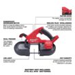 Milwaukee M18 FUEL Cordless Brushless 3-1/4 in. Compact Dual-Trigger Band Saw Tool Only