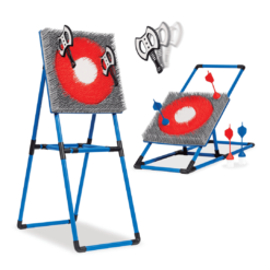 Eastpoint Axe Throw & Lawn Dart Target Sets - Bristle Axe Throwing Target & 2-in-1 Combo Backyard Game