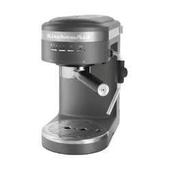 KitchenAid KES6403DG Semi-Automatic Espresso Machine, Matte Charcoal Grey, 1.4 Liters