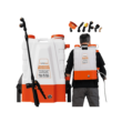 PetraTools HD4000 4 Gallon Battery Powered Backpack Sprayer, Backpack Sprayer Battery Powered