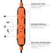 ISOtunes PRO 2.0 Bluetooth Hearing Protection Earbuds, 27 dB Noise Reduction Rating, OSHA Compliant Work Ear Protection (Orange)