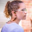 ISOtunes PRO 2.0 Bluetooth Hearing Protection Earbuds, 27 dB Noise Reduction Rating, OSHA Compliant Work Ear Protection (Orange)