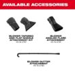 Milwaukee M18 FUEL 3017-20 120 mph 500 CFM 18 V Battery Handheld Leaf Blower Tool Only