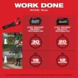 Milwaukee M18 FUEL 3017-20 120 mph 500 CFM 18 V Battery Handheld Leaf Blower Tool Only