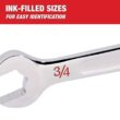 Milwaukee 48-22-9416 SAE Ratcheting Combination Wrench Set (15-Piece)